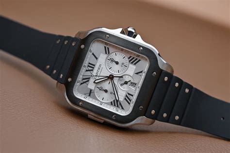 cartier santos chronograph